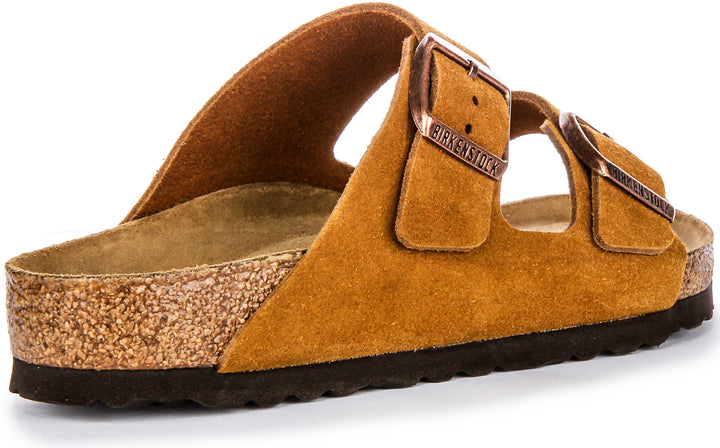 Birkenstock Arizona Soft Footbed In Mink | Regular Fit