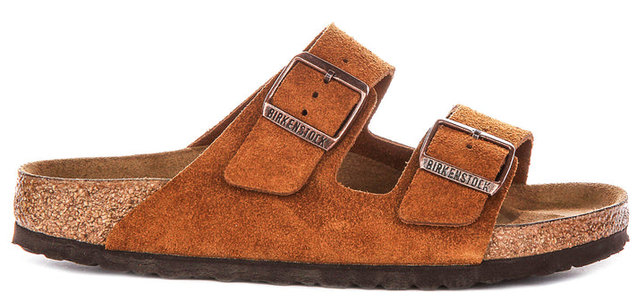 Birkenstock Arizona Sfb In Mink For Unisex