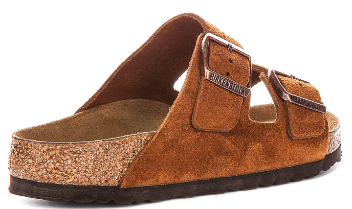 Birkenstock Arizona Sfb In Mink For Unisex