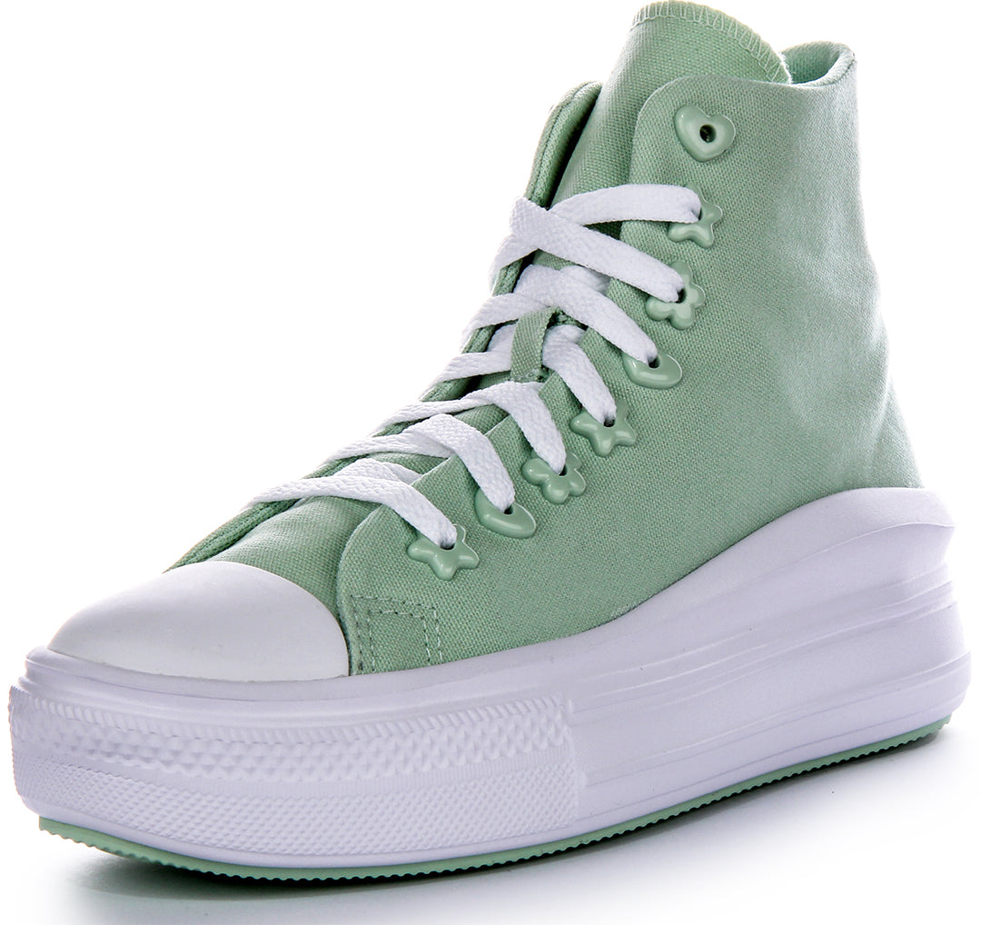 Converse A08100C All Star Move Zielony In Mint For Women