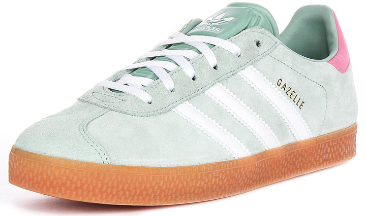 Adidas Gazelle In Mint For Juniors