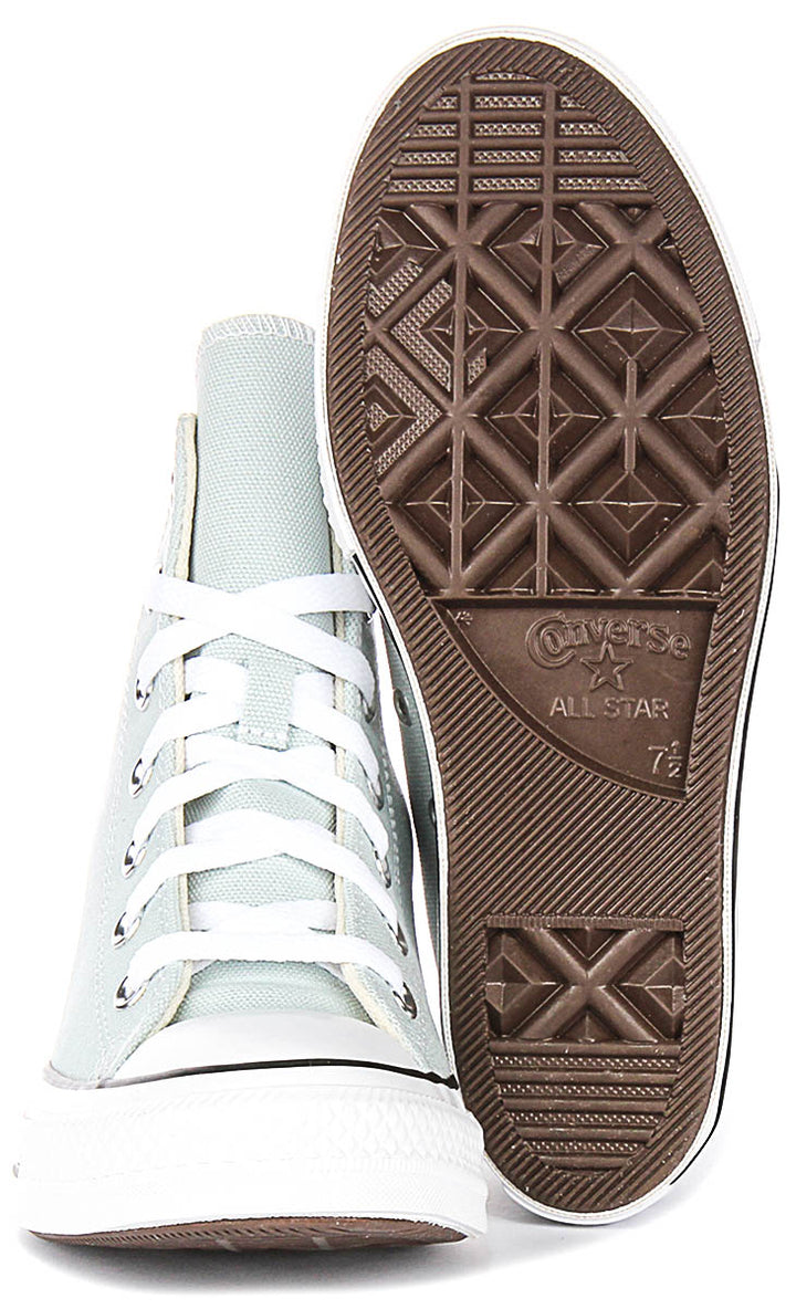 Converse All Star Wedge Hi A13532C in Hellblau für Damen