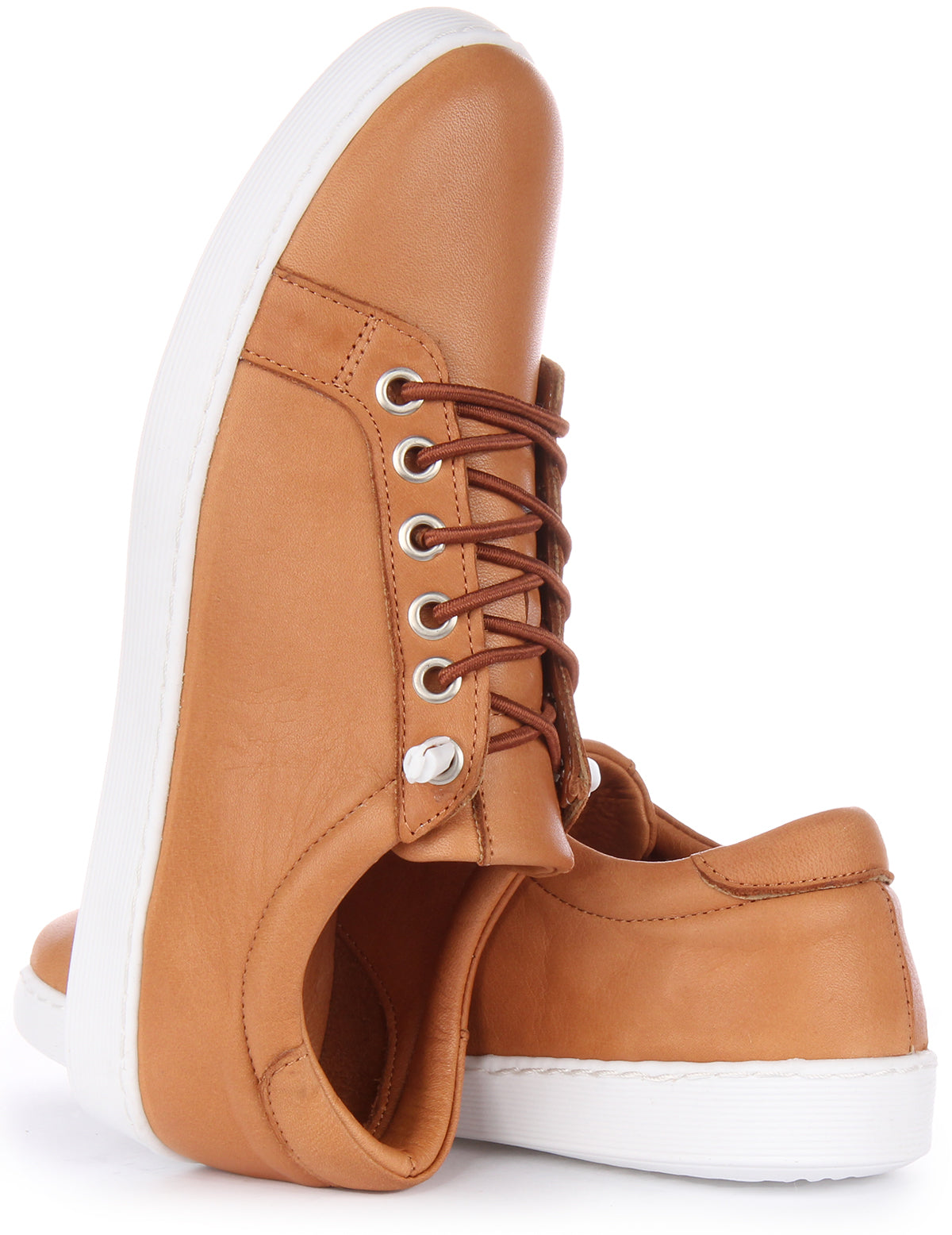 Justinreess England Elita Tan | Womens Comfort Softy Slip On Shoe ...