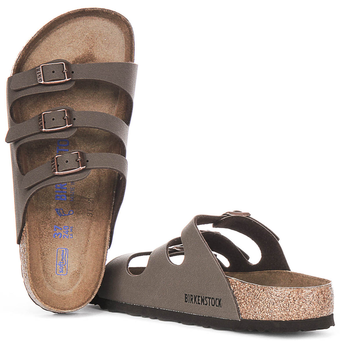 Birkenstock Florida Soft Footbed In Moca | Regular Fit