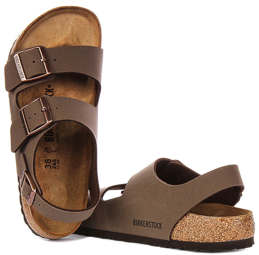 Birkenstock Milano In Moca For Women | Regular Fit