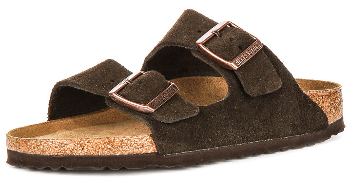 Birkenstock Arizona Softfootbed In Moca | Narrow Fit
