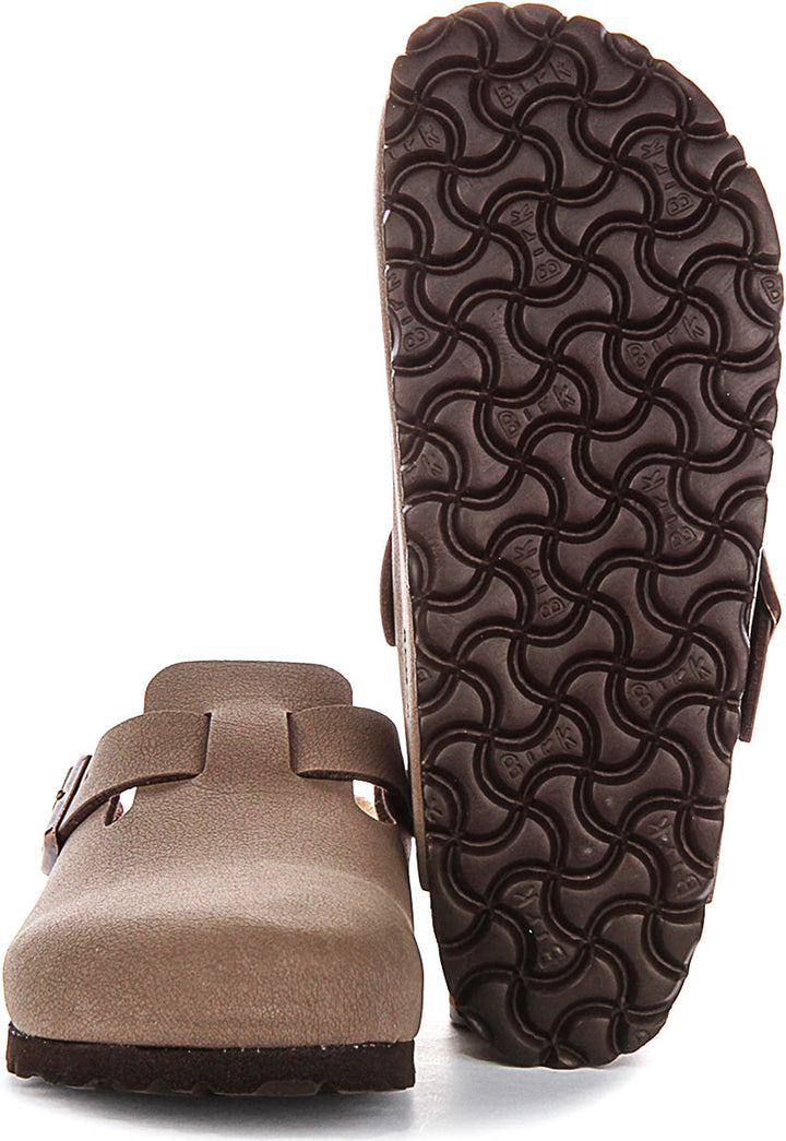Birkenstock Boston Kids Bs In Moca For Juniors | Narrow Fit
