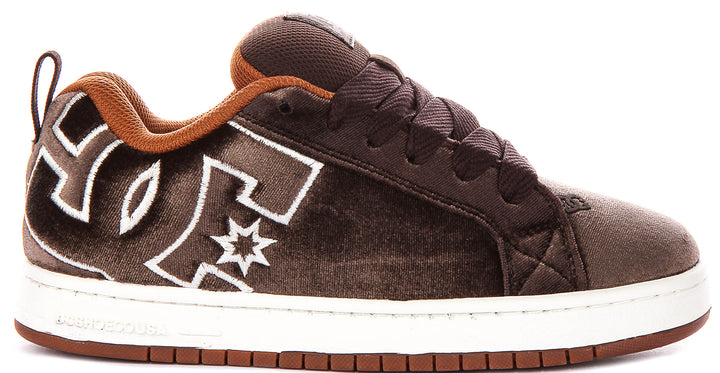 Dc Shoes Court Graffik In Brown
