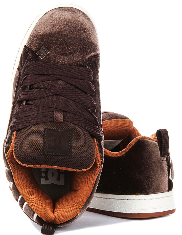 Dc Shoes Court Graffik In Brown