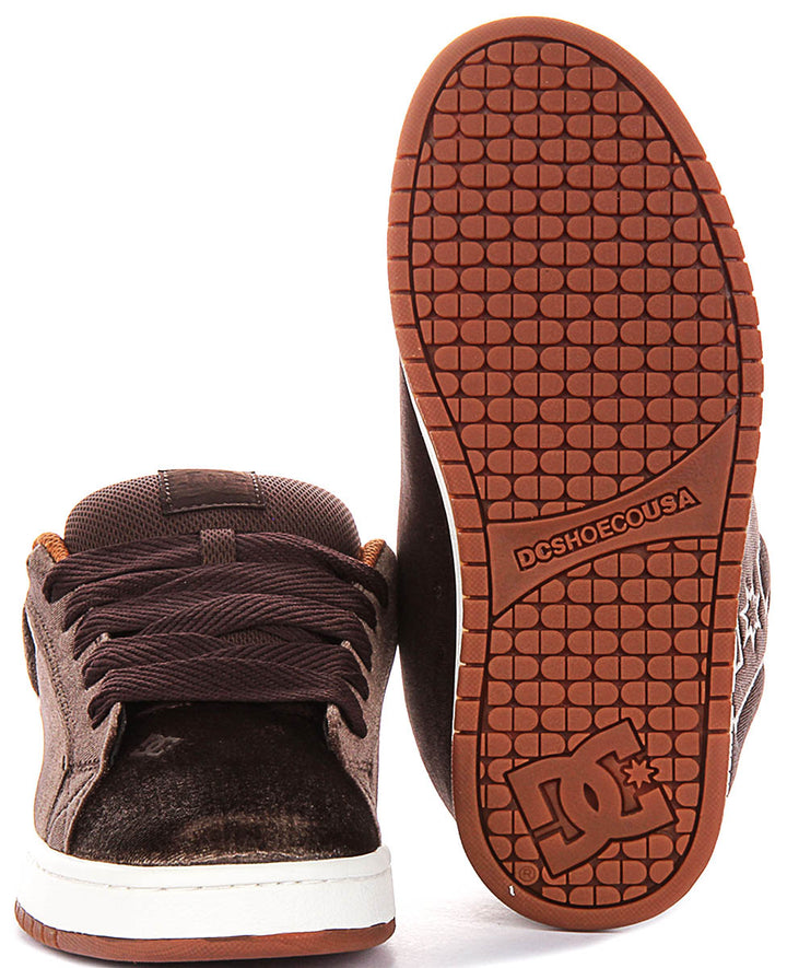 Dc Shoes Court Graffik In Brown