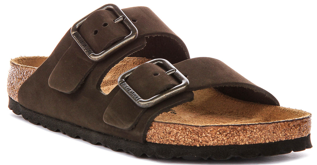 Birkenstock Arizona Wire Buckle In Moca For Unisex Regular Fit