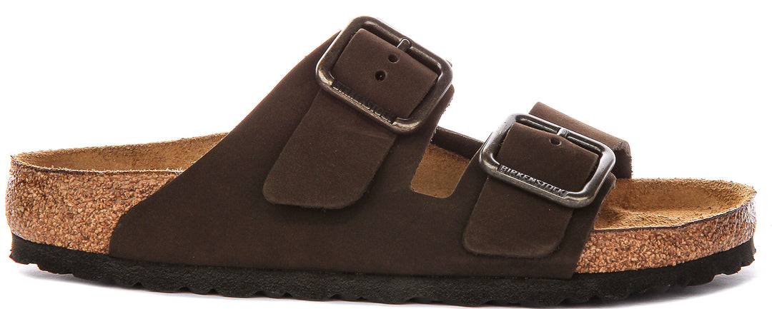 Birkenstock Arizona Wire Buckle In Moca For Unisex Regular Fit