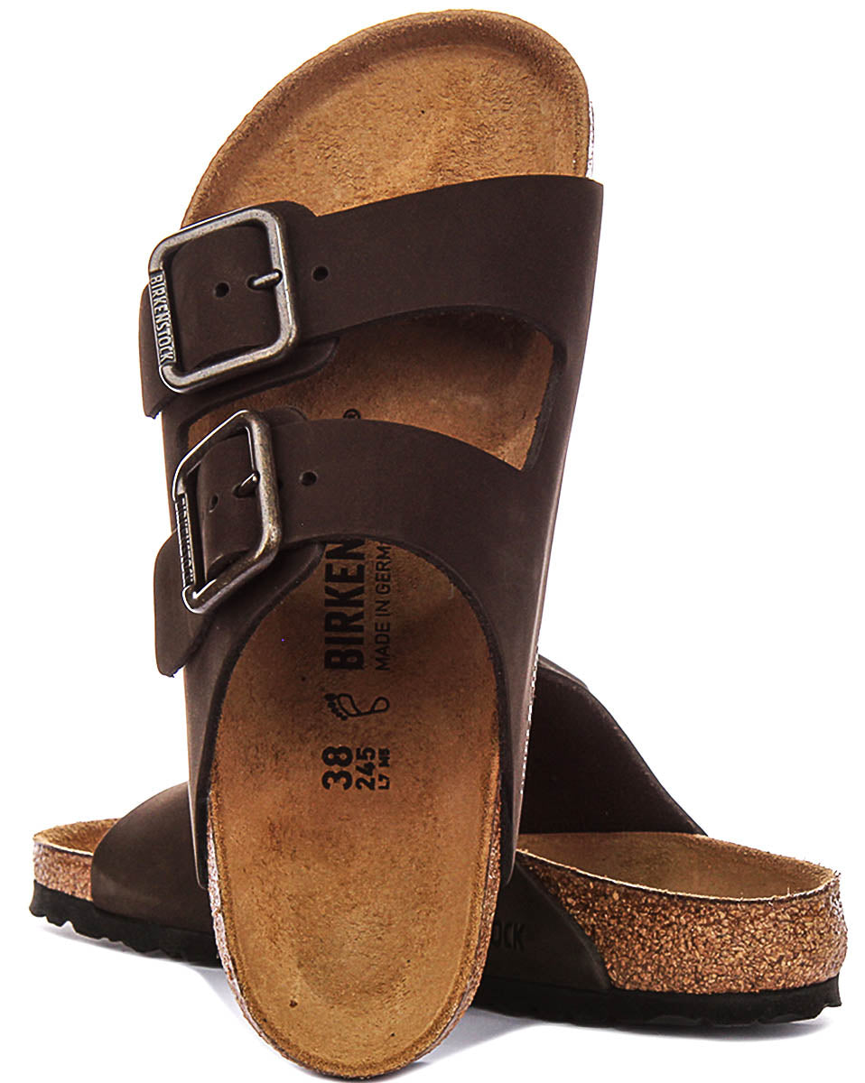 Birkenstock Arizona Wire Buckle In Moca For Unisex Regular Fit