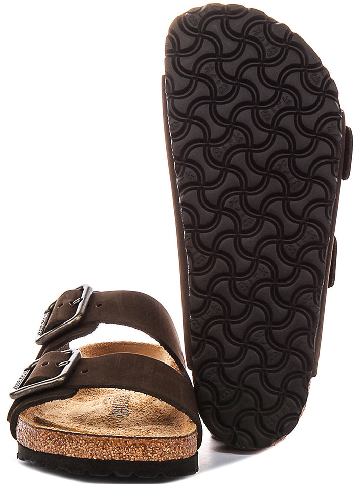 Birkenstock Arizona Wire Buckle In Moca For Unisex Regular Fit