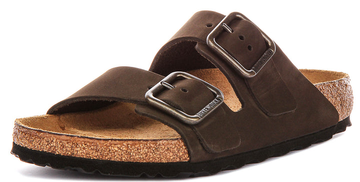 Birkenstock Arizona Wire Buckle In Moca For Unisex Regular Fit
