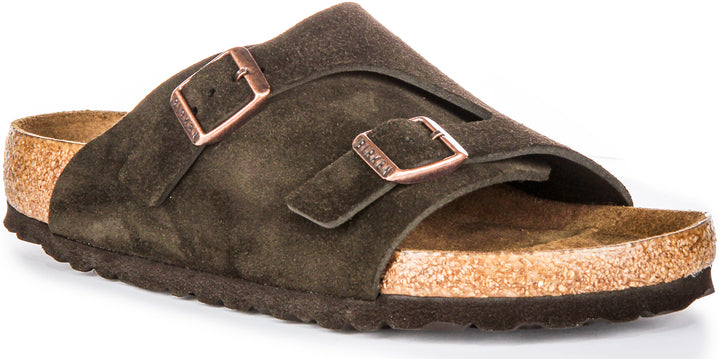 Birkenstock Zurich SFB In Mocha | Regular Fit