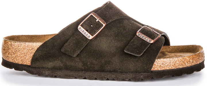 Birkenstock Zurich SFB In Mocha | Regular Fit