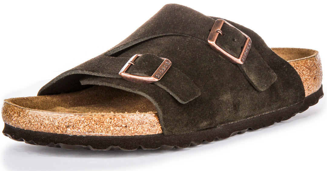 Birkenstock Zurich SFB In Mocha | Regular Fit