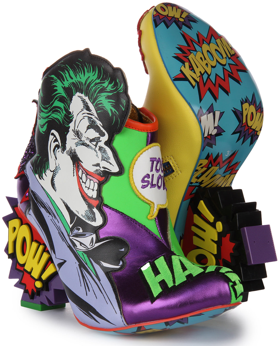 Irregular Choice Deadly Dou In Joker X Batman