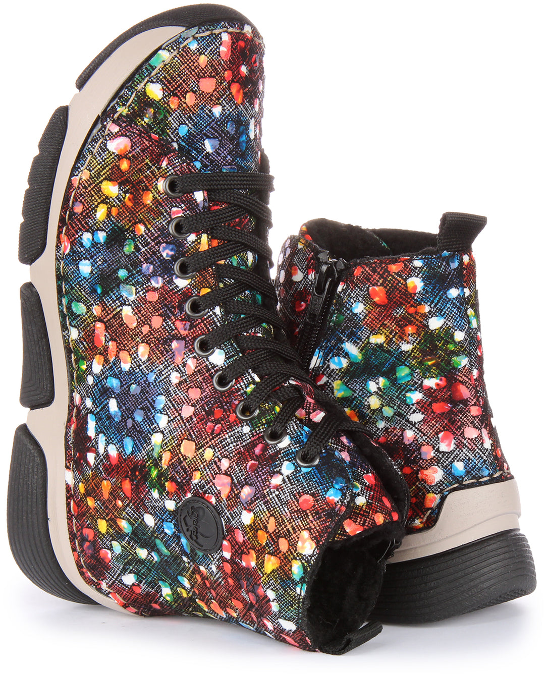 Rieker 45910-90 In Multicolour Ankle Boots For Women