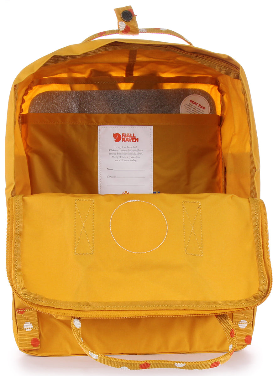 Fjallraven Kanken Backpack In Mustard Yellow