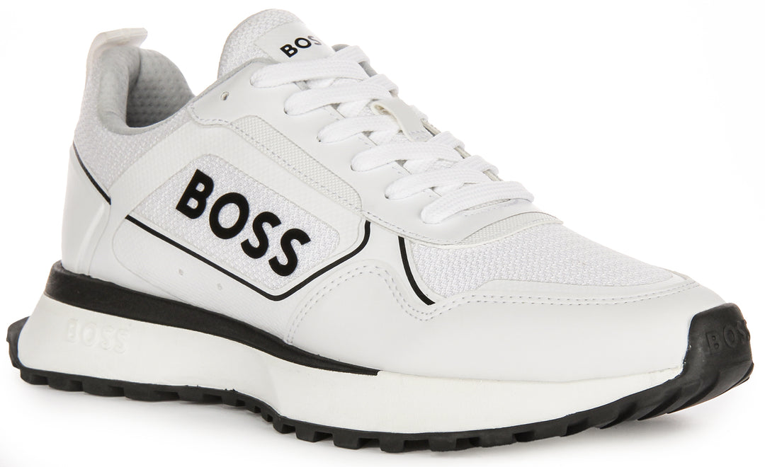 Boss Jonah Runner Merl In Natural For Men