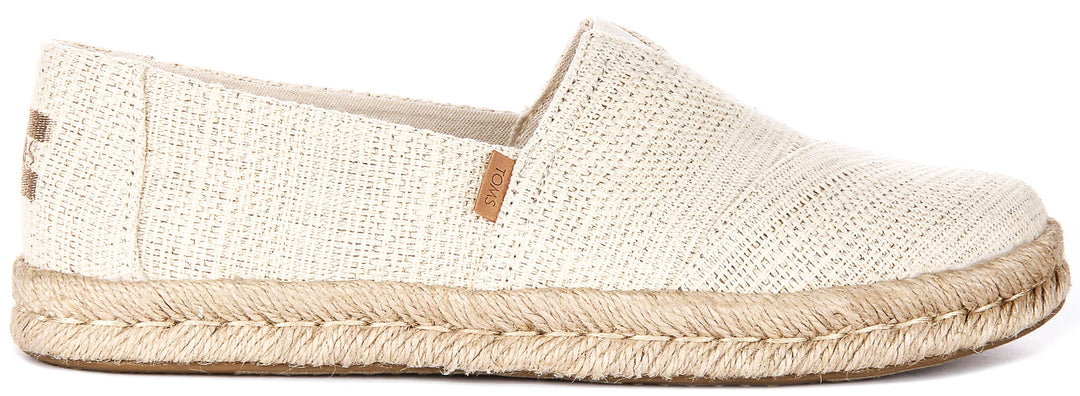 Toms Alpargata Rope 2 In Natural For Women