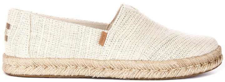 Toms Alpargata Rope 2 In Natural For Women