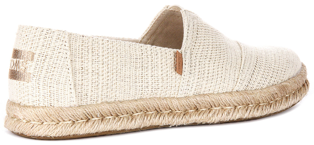 Toms Alpargata Rope 2 In Natural For Women