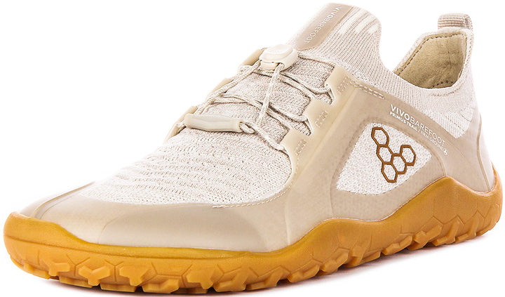 Vivobarefoot Primus Trail Knit FG In Natural For Men