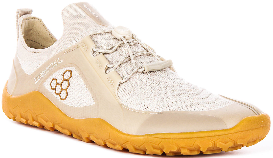 Vivobarefoot Primus Trail Knit FG In Natural For Women