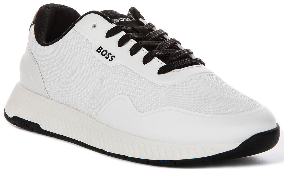 Boss Titanium Runner In Natural For Men