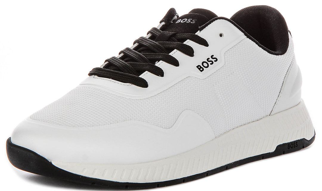 Boss Titanium Runner In Natural For Men