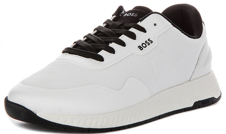 Boss Titanium Runner In Natural For Men