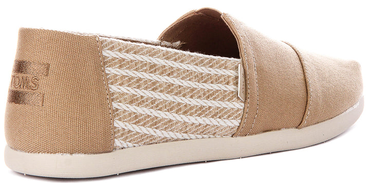 Toms Alpargata Cls In Natural For Men