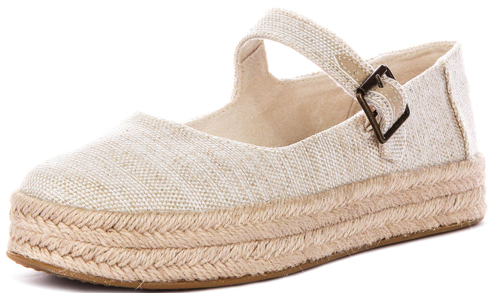 Toms Carolina Mj In Natural For Women