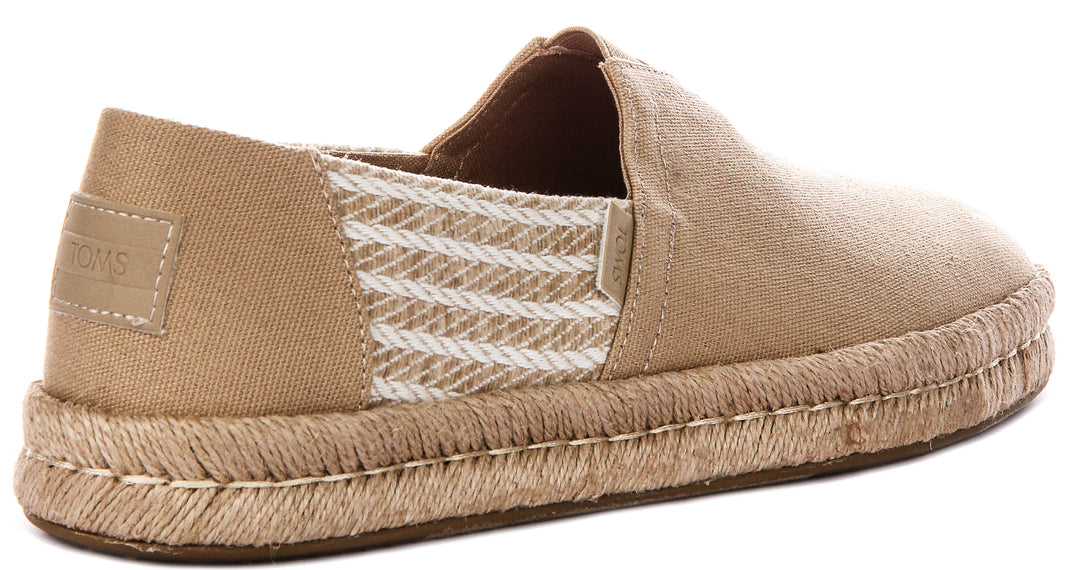 Toms Alp Rope 2.0 In Natural For Men