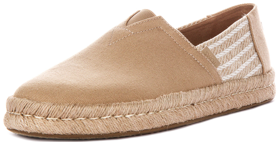 Toms Alp Rope 2.0 In Natural For Men