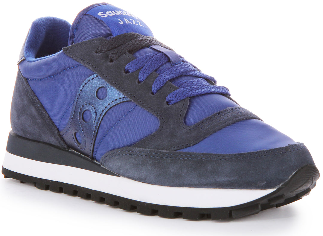Saucony Jazz Original In Navy For Men Mens Lace Up Trainers, 40% OFF