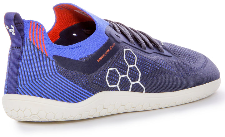 Baskets crosstrainers Vivobarefoot Men's Primus Lite KNT en bleu marine