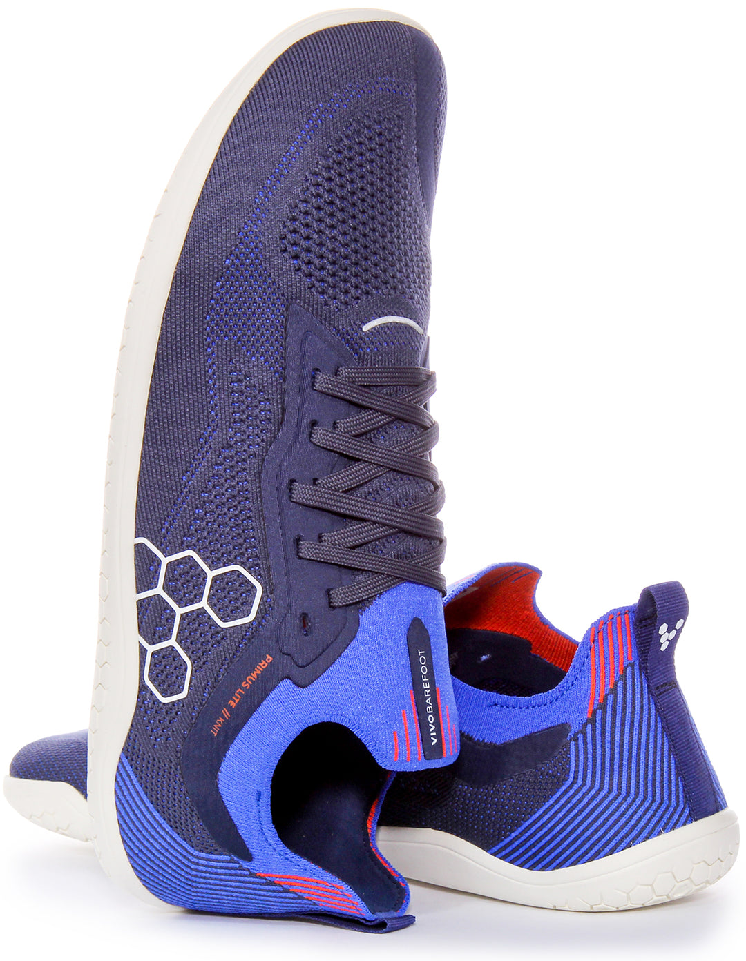 Vivobarefoot Scarpe da crosstraining da uomo Primus Lite KNT in blu navy