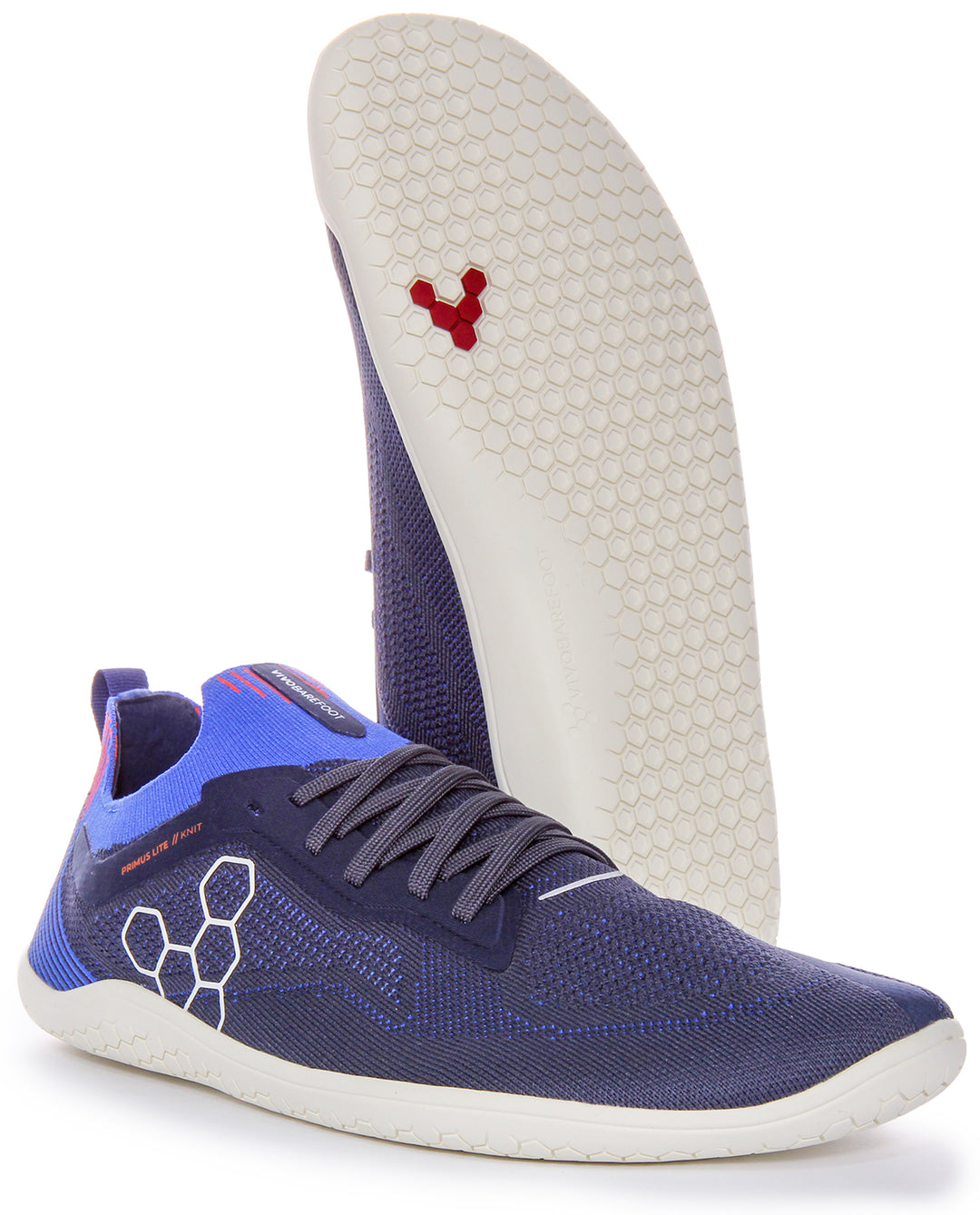 Vivobarefoot Scarpe da crosstraining da uomo Primus Lite KNT in blu navy