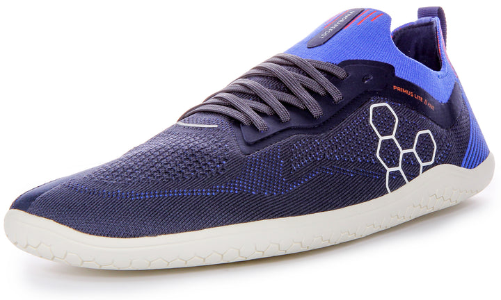 Vivobarefoot Scarpe da crosstraining da uomo Primus Lite KNT in blu navy