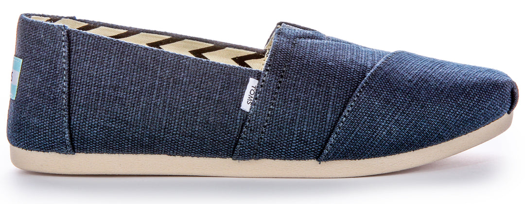 Toms Alpargata Heritage In Navy For Women