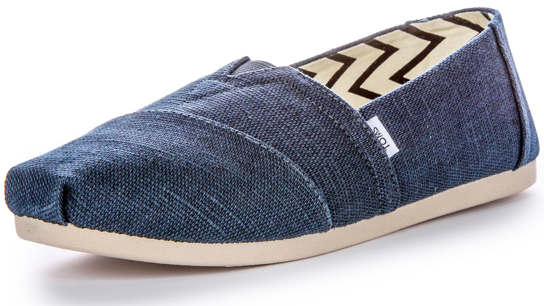 Toms Alpargata Heritage In Navy For Women