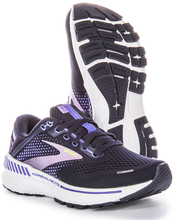 Brooks Adrenaline GTS In Navy For Women | Narrow Fit