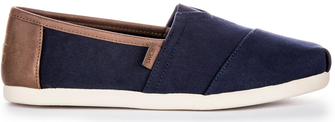 Toms Alpargata Vegan In Navy For Men