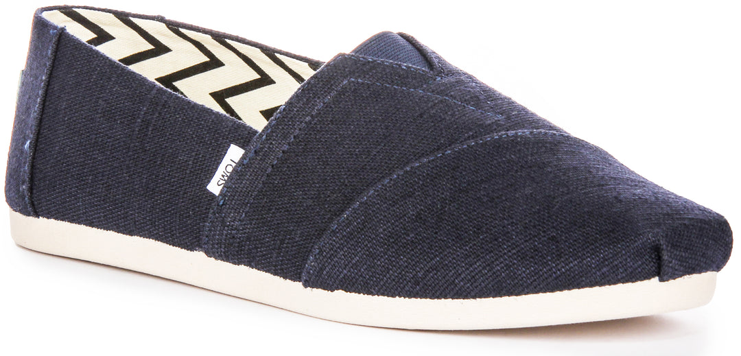 Toms Alpargata Heritage In Navy For Men