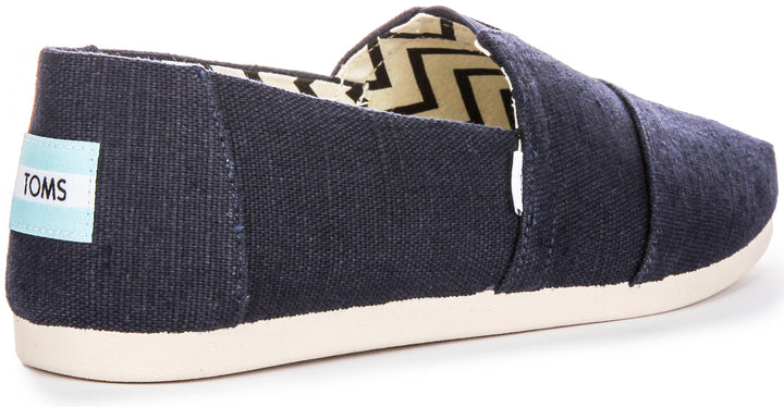 Toms Alpargata Heritage In Navy For Men