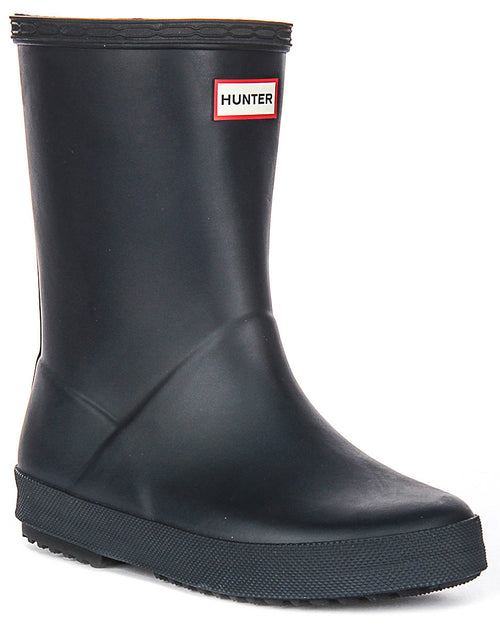 Hunter Kids First Boot In Navy For Infants